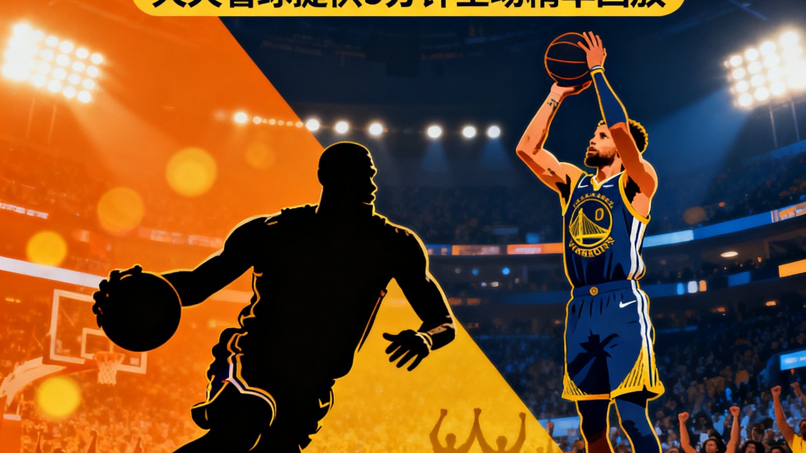 NBA季后赛湖人vs勇士精彩集锦，天天看球提供5分钟全场精华回放